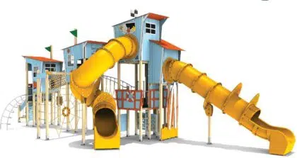 Nouvelle aire de jeux Bois Soleil